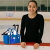 CRS Cross Rink Side Tote. Ice Skating Accessory Bag-Figure Skating, Roller, Inline Skaters, Dance, Cheer.Organizes Guards Water Bottle Phone (Rink Side Tote & Style Set Gift Set, Blue Cobalt) view 3