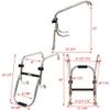 Boat Folding Boarding Ladder 207277 | 618 VS Stainless 2-Step view 4