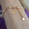 Texas A&M Aggies Gold Lydia Bracelet Jewelry Gift Licensed TAMU view 2