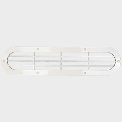 Crownline Boat Vent Grille Cover 35014 | Oval Off White Plastic
