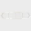 Crownline Boat Vent Grille Cover 35014 | Oval Off White Plastic view 1