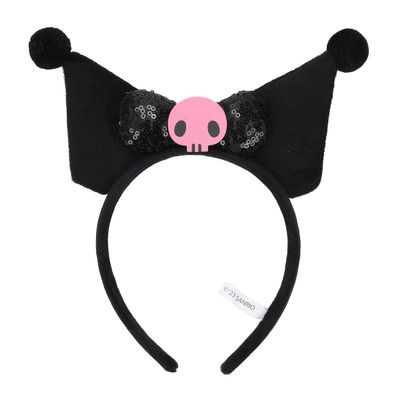 Bioworld Kuromi Soft Plush Fabric Cosplay Headband