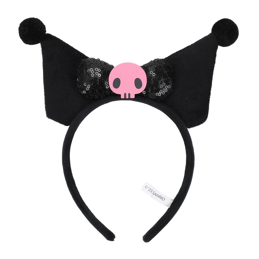 Bioworld Kuromi Soft Plush Fabric Cosplay Headband