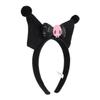 Bioworld Kuromi Soft Plush Fabric Cosplay Headband view 3