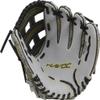 Easton | HAVOC Baseball Glove | Right Hand Throw | 11" - Pro H-Web | Grey/Black/Yellow view 2