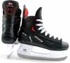 Botas - Attack 191 - Men's Ice Hockey Skates | Made in Europe (Czech Republic) | Color: Black/Red/White, Men's 10.5 view 2