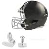 Framendino, Football Helmet Repair Kit R Shape Visor Clips Screws Nuts with Rubber Gaskets for Hockey Baseball Sports view 3
