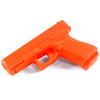 American Safety Trainer - (Compatible with Glock 23 Gen 5) - Non-Functional Solid Polymer Gun - Blaze Orange - U.S.A. - Fits Model Specific Holsters view 3