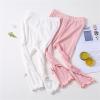 Baby Girl Clothes Toddler Girls Seven Pants Bottoming Pants Summer Thin Model Children's Pants Summer (Grey, 2-3 Years) view 3