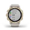 Garmin Descent Mk2S, Smaller-Sized Watch-Style Dive Computer, Multisport Training/Smart Features, Light Gold with Light Sand Silicone Band, (010-02403-00) (Renewed) view 2