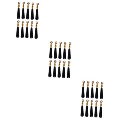 BESPORTBLE 30pcs Fishing Drift Seat Rolling Drift Float Terminal Tackle Bass Lures