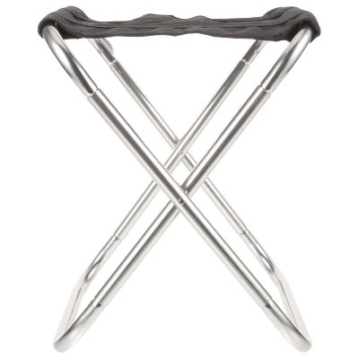 BESPORTBLE Aluminum Alloy Camping Seat Folding Foot Stool Sturdy for Travel Outdoor Use
