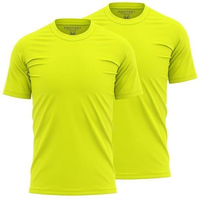 2 Pack Work Shirts for Men, Custom Shirts, Workwear T-Shirts, Crewneck Mens Shirt, Plain or Customized