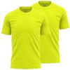2 Pack Work Shirts for Men, Custom Shirts, Workwear T-Shirts, Crewneck Mens Shirt, Plain or Customized view 1