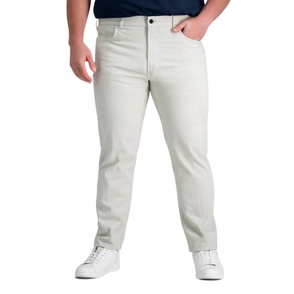 Kenneth Cole Reaction Flex Waist Slim Fit 5-Pocket Casual Pant-Regular and Big and Tall