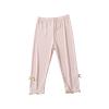 Baby Girl Clothes Toddler Girls Seven Pants Bottoming Pants Summer Thin Model Children's Pants (Beige, 18-24 Months) view 1