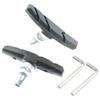 BESPORTBLE Silent Bike Brake Pads Pads for Road Bike Silent Brake Pads Rubber Brake Pads Pads 3 Warning Lines