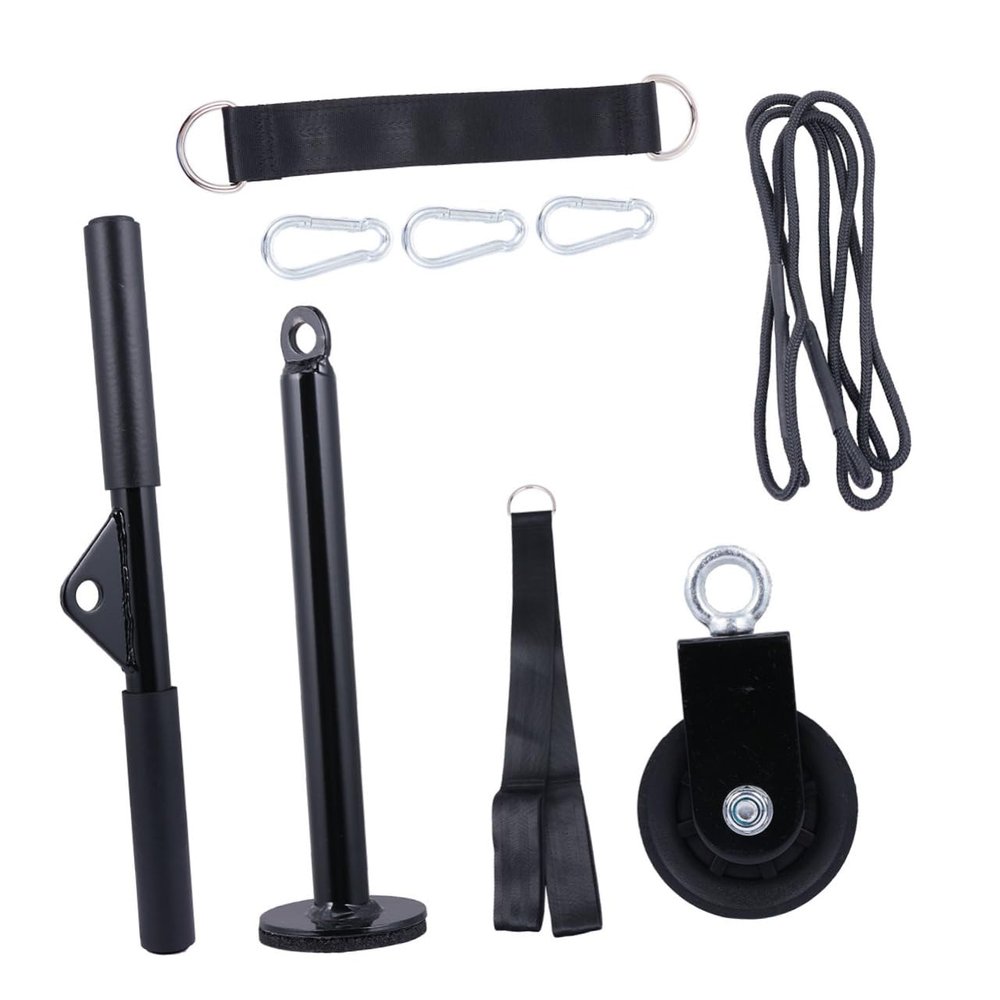 BESPORTBLE Arm Strength Training Kit with Cable Pulley Kit Pulley Cable Machine for Muscle Building Fitness Tool