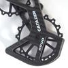 Lightweight Carbon Fiber Road Bicycle Bike Rear Derailleur Pulley Wheel System, use 13T 17T Pulley (6800) view 3
