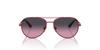 Vogue Eyewear Kids' VJ1001 Sunglasses, Fuchsia/Violet Gradient Grey, 49 mm view 1