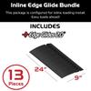 Caliber Inline Edge Glide 13-Piece Package, Configuration for Easy Snowmobile & Powersport Loading view 2