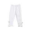 Baby Girl Clothes Toddler Girls Seven Pants Bottoming Pants Summer Thin Model Children's Pants Summer (White, 6-7 Years) view 1