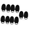 Sosoport 5pairs Bowling Shoe Protector Elastic Bowling Slipping Mat for Men Women Slider Shoe for Enhanced Grip and Performance view 1