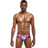 JOCKMAIL Mens Boxer Briefs Classic Printed Camouflage Men Underwear Panties (321-RED, XL) view 2