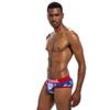 JOCKMAIL Mens Boxer Briefs Classic Printed Camouflage Men Underwear Panties (321-RED, XL) view 4
