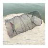 AOKLEY Fish Baskets Fish Trap Carp Large Creel Feeder Crab Catchers Surfcasting Accessories Casting Network Easy to Use Fishing Protection (Size : 30cm Dia-60cm Length) view 2
