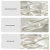 Basketball Net 1 Pack White 12 Loops Netting Replacement Thicker Ropes Weaved All Weather Bright Coloured Endurable Environment Friendly Polyester view 3