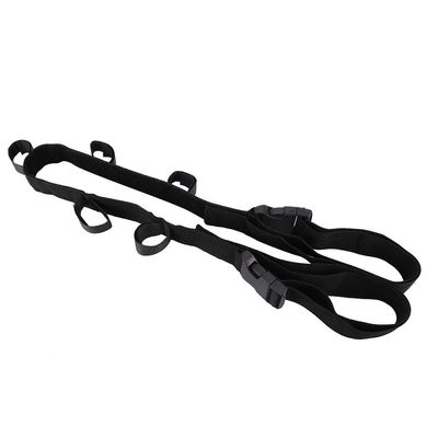 2PCS Vehicle Fishing Rod Holder,Adjustable Strap Fishing Pole Holder Carrier Storage Rack for Truck Vehicle SUVs Wagons and Vans