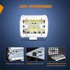 Nilight Marine LED Light Pods Navigation Lights 2PCS 4 Inch White Spot Flood Combo Ponton Boat Deck Dock Lighting for Night Fishing T-top Stern Yacht Port Sailboat Trucks Tractors view 3