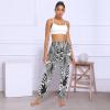 Animal Zebra Leopard Print Boho Hippie Pants for Women Yoga Harem Pants Sweatpants, 2XL view 3