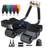Ab Roller Home Gym Equipment  4 Wheels Ab Wheel Muscle Roller with LCD Screen, 5Pcs Resistance Bands, Ankle Straps, Door Anchor, Handles, Travel Bag Comfortable Elbow Support with Non-Slip Handles view 1
