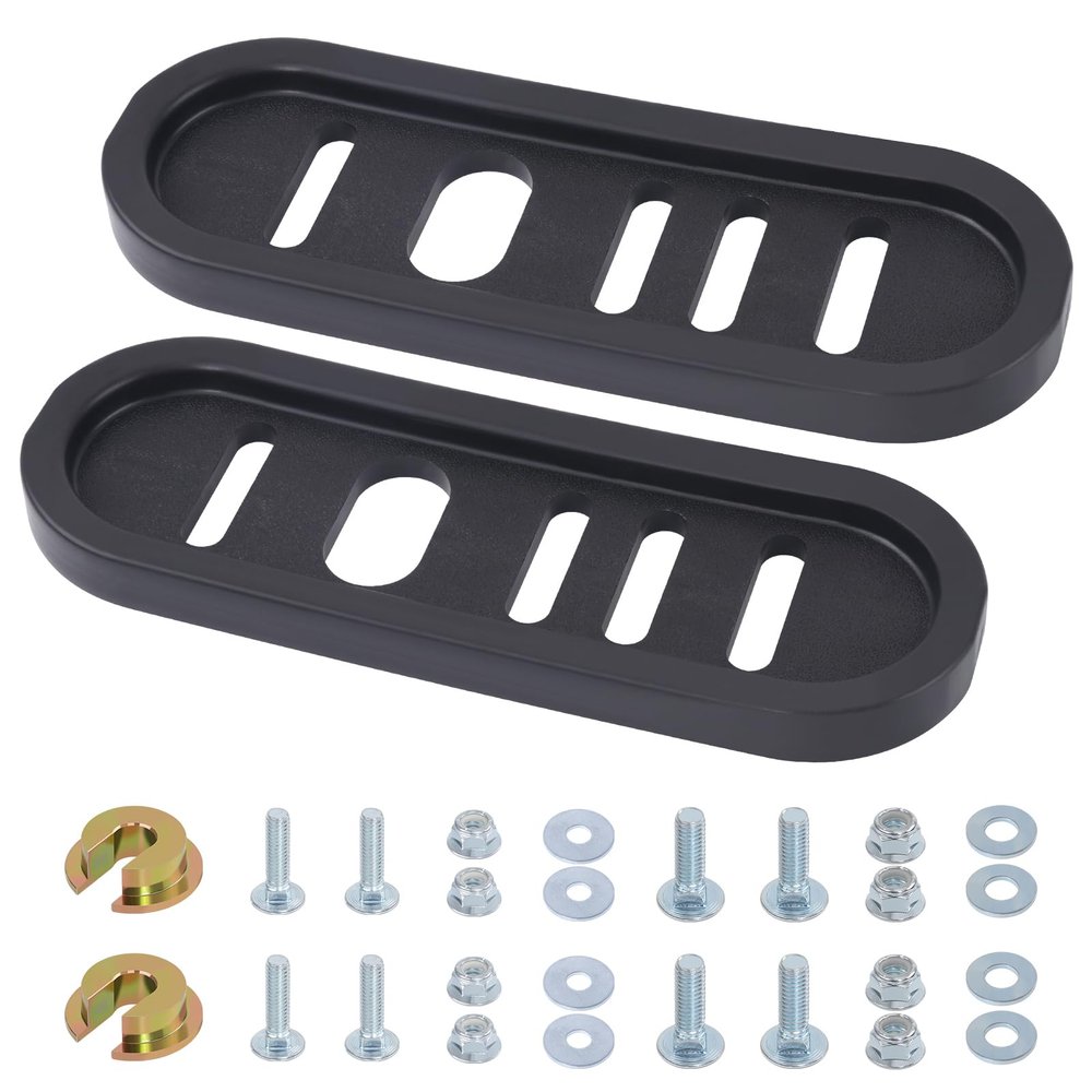 CheeMuii 490-241-0010 Snowblower Slide Shoes with Mounting Hardware Kit