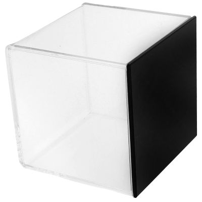 Sosoport Baseball Holder Display Case Acrylic Baseball Display Case Space-Saving Desktop Box
