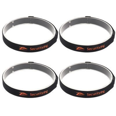 SecurityIng Elastic Headband Adjustable Headlight Strap Fit for 22mm - 26mm Torch Headlamps Holder (4)