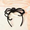 Kilener Halloween Headbands for Women Black Spider Headband Festival Headpiece Halloween Cosplay Costume Accessories for Women Spider Head Band Headdress Scare Halloween Party Headbands Decorations view 4