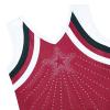 BAOHULU Girls Gymnastics Leotards One-piece 3-14 Years Kids Practice Outfit B293_WineRed_6A view 3