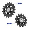 Lightweight Carbon Fiber Road Bicycle Bike Rear Derailleur Pulley Wheel System Compatible Shimano/sram, use 13T 17T Pulley (5800) view 4