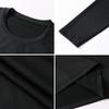 doorslay 3 Pack Compression Shirts for Men, Thermal Long Sleeve Athletic Undershirt, Base Layer Gear Tshirt for Workout Tops view 4