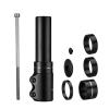Rmiott Bike Stem Riser Bicycle Fork Stem Extender 150mm Bicycle Handlebar Riser for 1-1/8" 28.6mm Fork Aluminum Black view 1