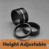 Rmiott Bike Stem Riser Bicycle Fork Stem Extender 150mm Bicycle Handlebar Riser for 1-1/8" 28.6mm Fork Aluminum Black view 4
