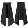 Womens Skirts Medieval Cosplay Punk Maxi Skirt Gothic Sexy Chain Matching Goth Skirts Steampunk Skirt view 4