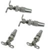 DBMIMPORTERS Marine Boat 1/8" Swageless Deck Toggle Cable Rail Wire, Stainless Steel 4 Pcs view 1