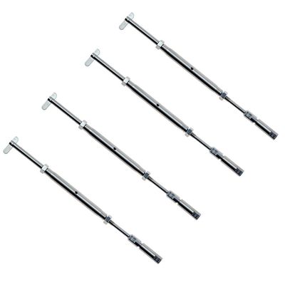 DBMIMPORTERS Marine Swageless & Drop Pin Turnbuckle for 1/8" Cable Wire,Stainless Steel 4 Pcs