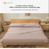 RUZGAR Sleeping Bag Liner 100% Cotton Adult Sleep Sack and Travel Sheets Comfortable Lightweight Single Double Camping Sleeping Bag Liners Camping Sheets (Color : Pink B, Size : 160x210cm-63x82) view 3