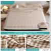 RUZGAR Sleeping Bag Liner Single Double Travel Sheet and Camping Sheet 100% Washed Cotton Comfy and Easy Care Adult Sleep Sack (Color : Brown, Size : 130x210cm-51x82) view 2