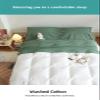 RUZGAR Sleeping Bag Liner Single Double Travel Sheet and Camping Sheet 100% Washed Cotton Comfy and Easy Care Adult Sleep Sack (Color : Brown, Size : 130x210cm-51x82) view 3